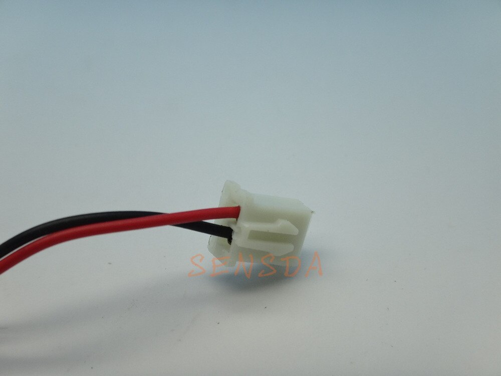 25x25x10mm 12V DC 0.08A 2-Wire Axial Cooling Fan