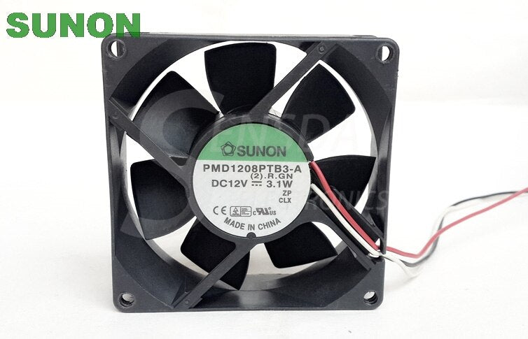 SUNON PMD1208PTB3-A 80x80x25mm 12V DC Axial Cooling Fan