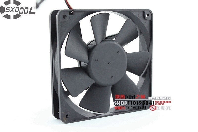 120x120x25mm 12V DC 0.6A Axial Cooling Fan