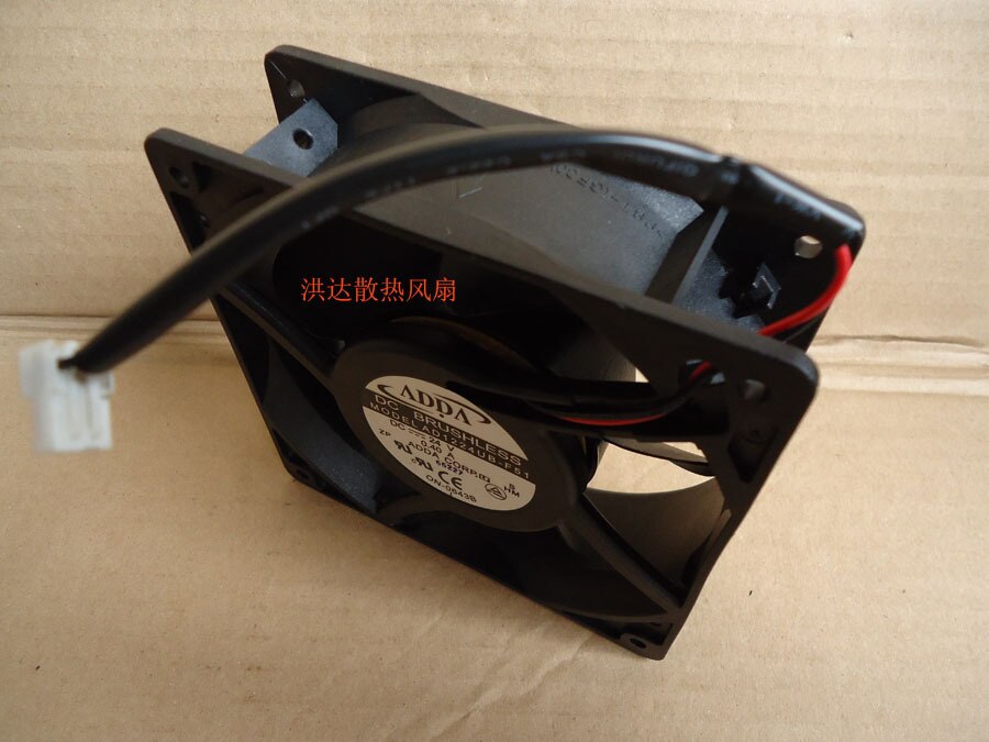 ADDA AD1224UB-F51 120x120x38mm 24V DC 0.40A Axial Cooling Fan