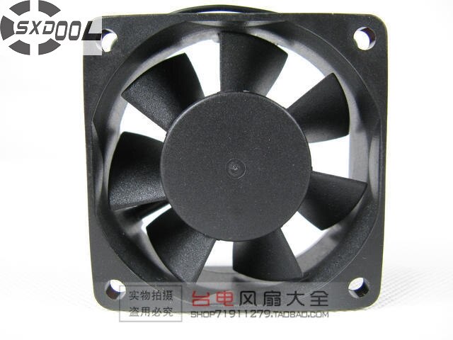 60x60x25mm 24V DC 0.15A Axial Cooling Fan