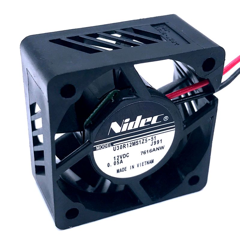 Nidec PRINTER 30x30x15mm 12V DC 0.05A Axial Cooling Fan