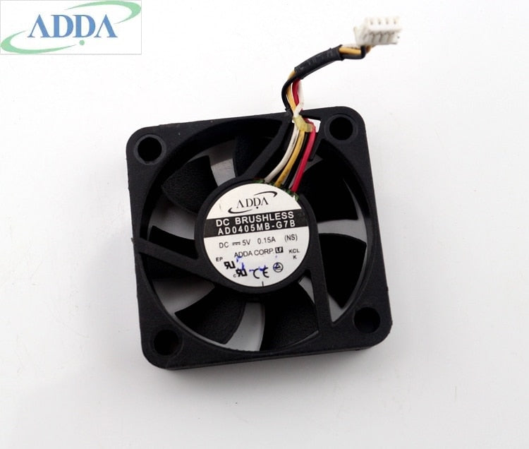 ADDA AD0405MB-G7B 5V DC 0.15A Axial Cooling Fan