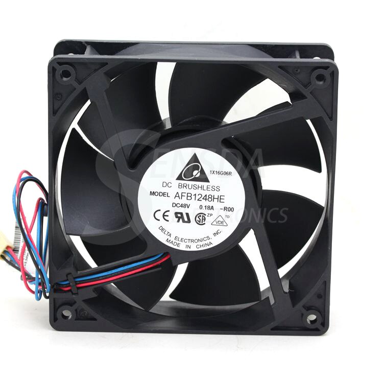 Delta AFB1248HE 120x120x38mm 48V DC 0.18A Axial Cooling Fan