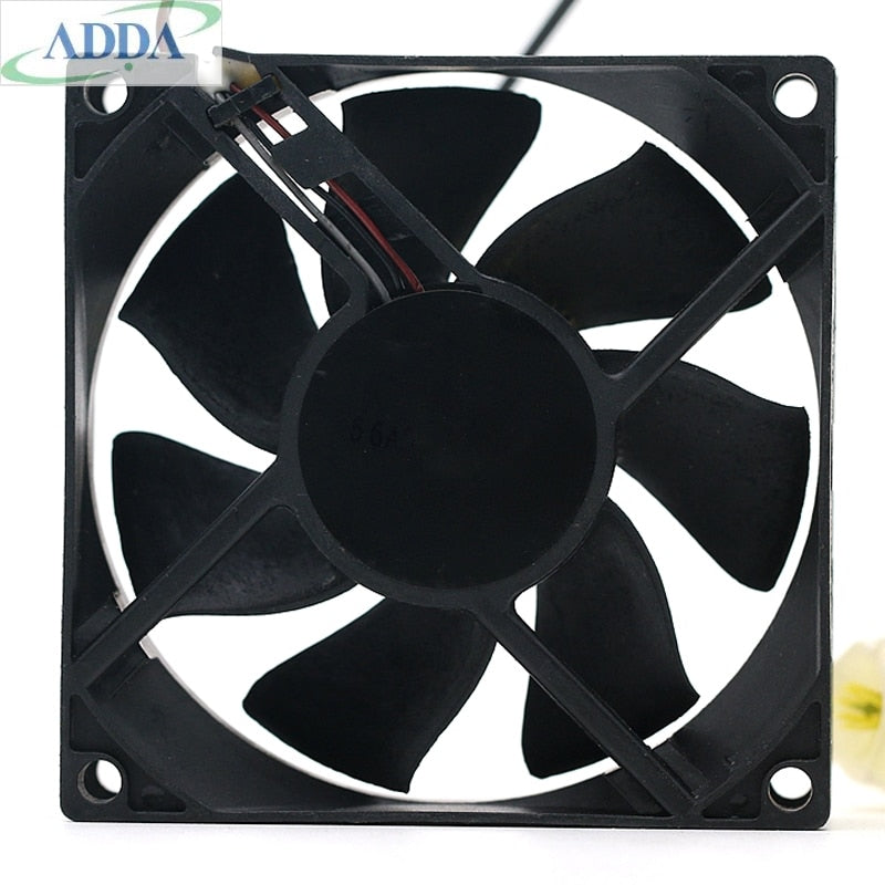 ADDA AD08012UX257301 80x80x25mm 12V DC Industrial Cooling Fan