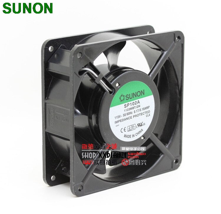 SUNON SP102A 120x120x38mm 115V AC Axial Cooling Fan
