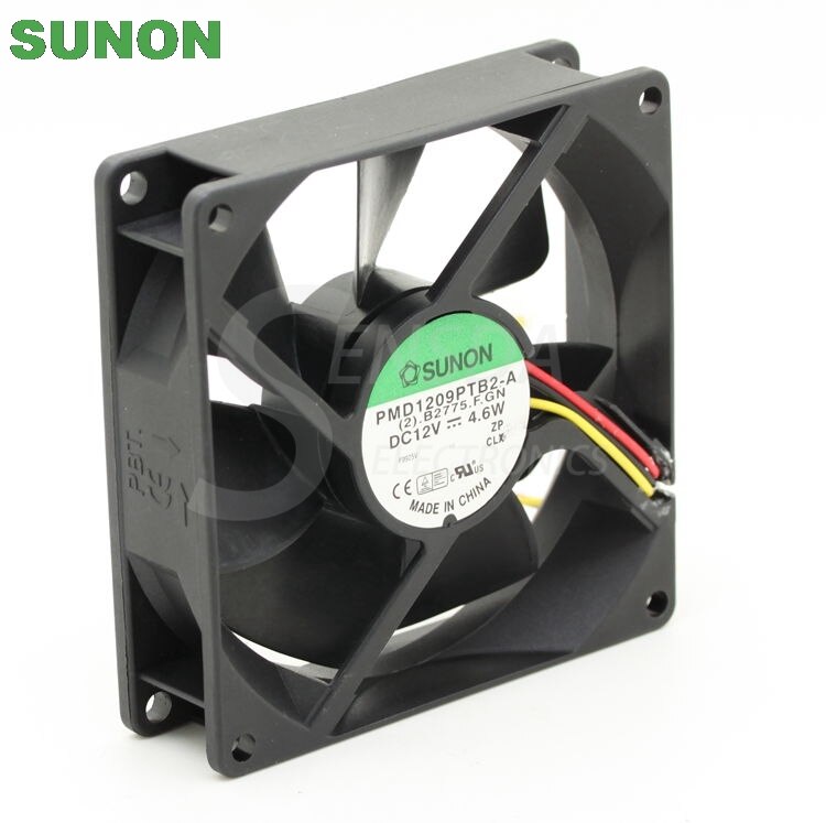 SUNON PMD1209PTB2-A 90x90x25mm 12V DC Axial Cooling Fan