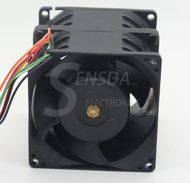 AVC DFTA0880Y2U 80x80x80mm 12V DC 7.2A Axial Cooling Fan