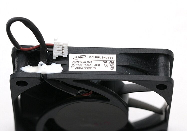 ADDA AD0612LX-H93 60x60x15mm 12V DC 0.13A Axial Cooling Fan