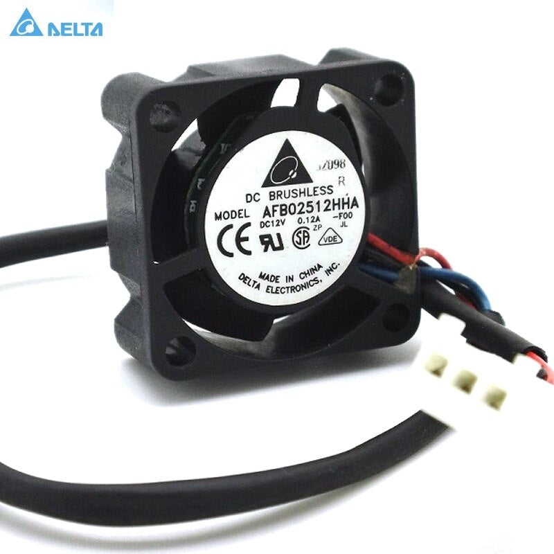 Delta AFB02512HHA 25x25x10mm 12V DC 0.12A Axial Cooling Fan