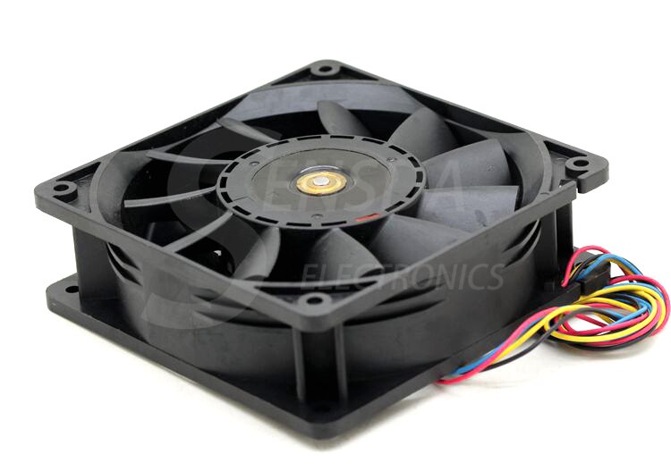 AVC 2B12038B48U 120x120x38mm 48V DC 1.3A 4-Wire Axial Cooling Fan