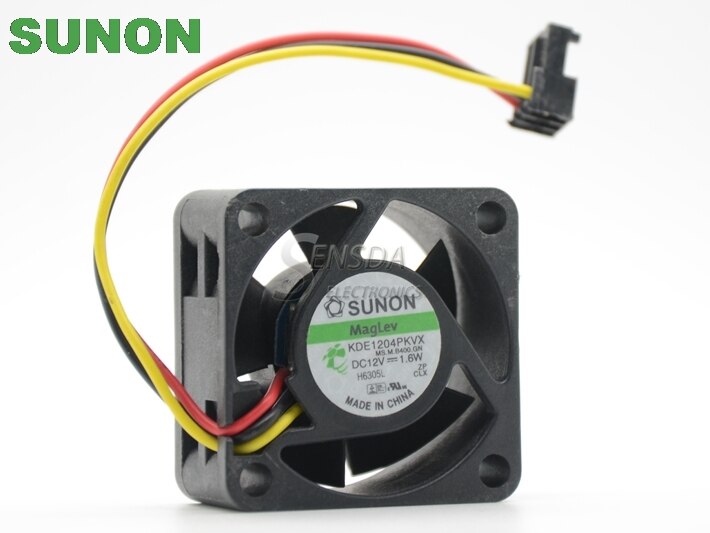 SUNON KDE1204PKVX 40x40x20mm 12V DC Axial Cooling Fan
