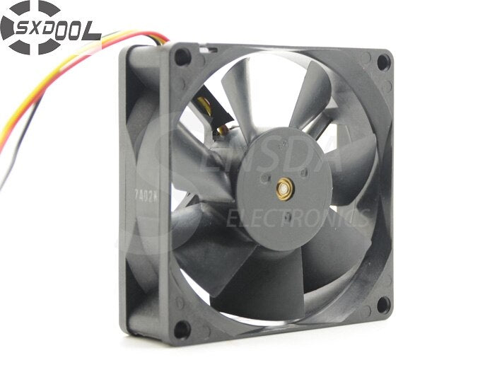 Mechatronics Fan Group G8025S12B2 12V DC 80x80x25mm