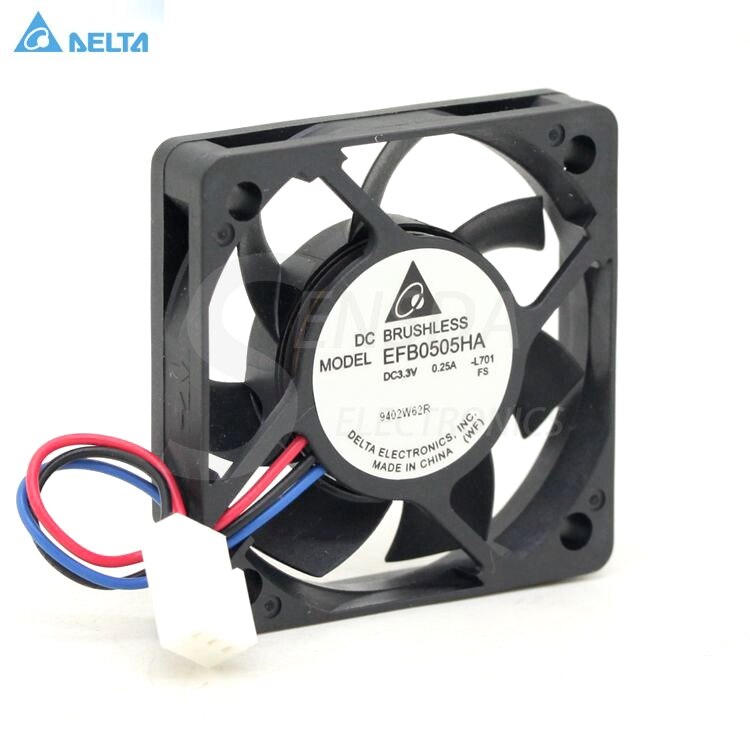 Delta EFB0505HA 50x50x10mm 0.25A Axial Cooling Fan
