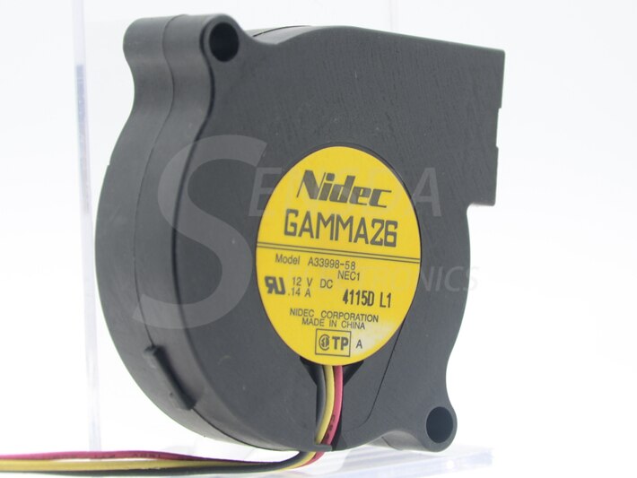 Nidec LT260 33x33x99mm EC Axial Cooling Fan
