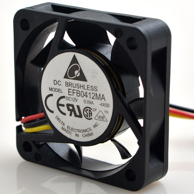 Delta EFB0412MA 40x40x10mm 12V DC 0.09A Axial Cooling Fan