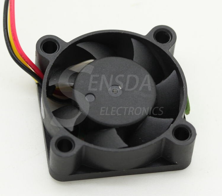 Power Logic PLA03010S12M 30x30x10mm 12V DC 0.07A 3-Wire DC Axial Fan