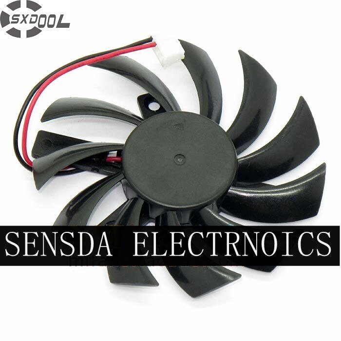 Power Logic PLD08010S12H 12V DC Brushless Cooling Fan