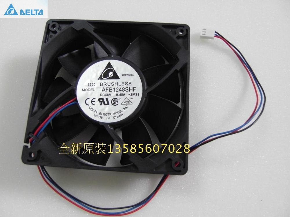 Delta AFB1248SHF 120x120x32mm 48V DC 0.45A Axial Cooling Fan