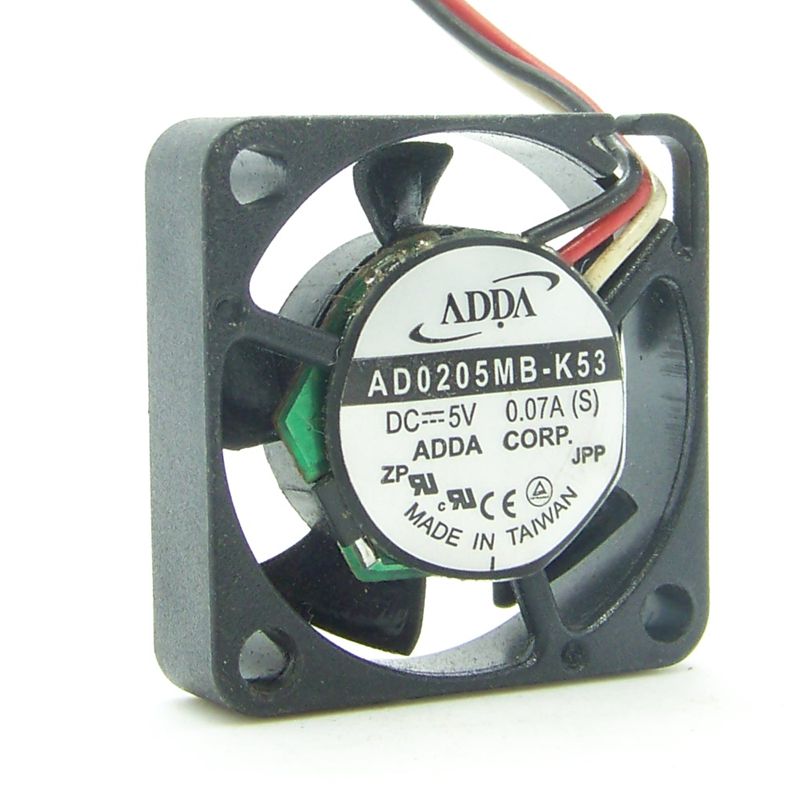 ADDA AD0205MB-K53 25x25x7mm 5V DC 0.07A Axial Cooling Fan