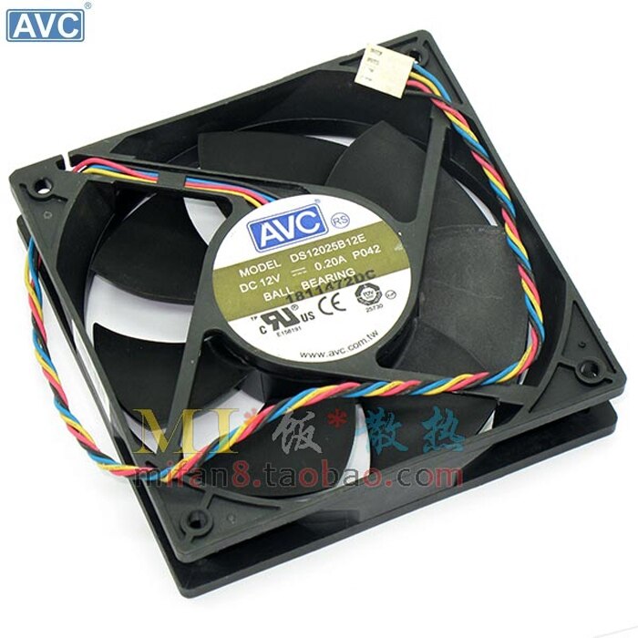 AVC DS12025B12E 120x120x25mm Axial Cooling Fan