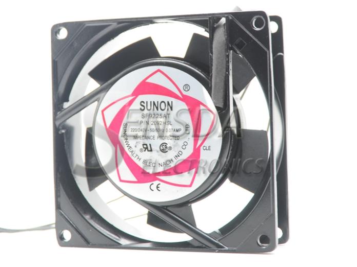 SUNON SF9225AT 92x92x25mm 230V AC Axial Cooling Fan