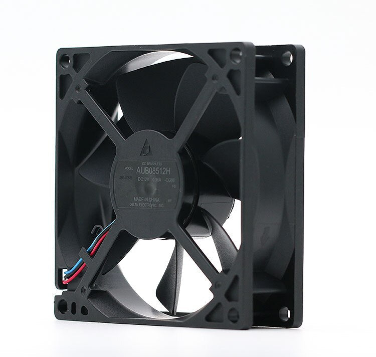 Delta AUB0812H-E 80x80x25.4mm 12V DC 0.3A Axial Cooling Fan