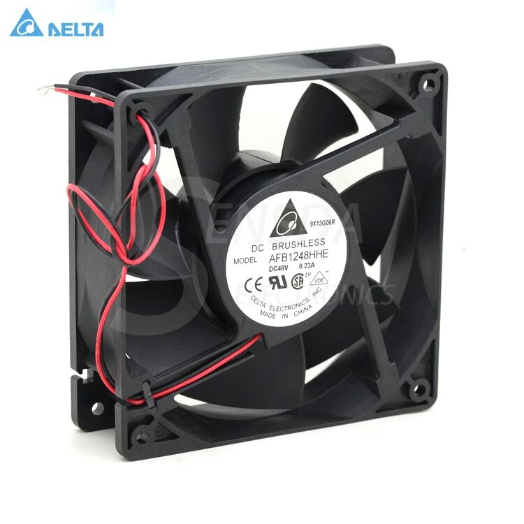 Delta AFB1248HHE 120x120x38mm 48V DC 0.23A Axial Cooling Fan