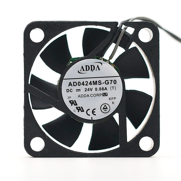 ADDA AD0424MS-G70 40x40x10mm 24V DC Industrial Cooling Fan