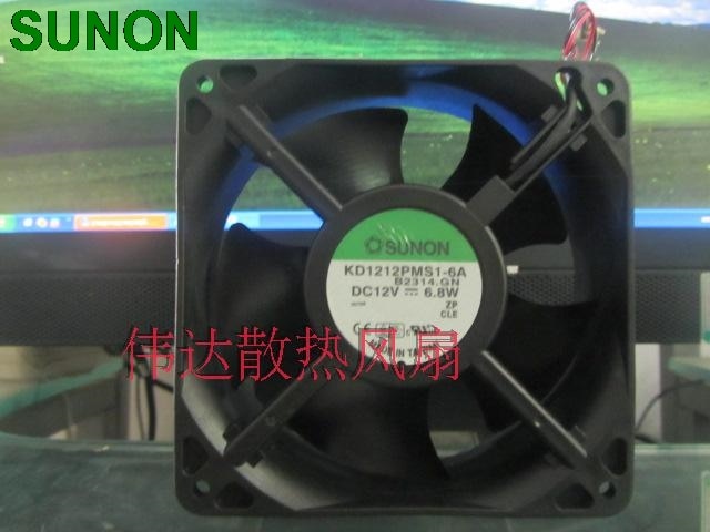 SUNON KD1212PMS1-6A 120x120x38mm 12V DC Axial Cooling Fan