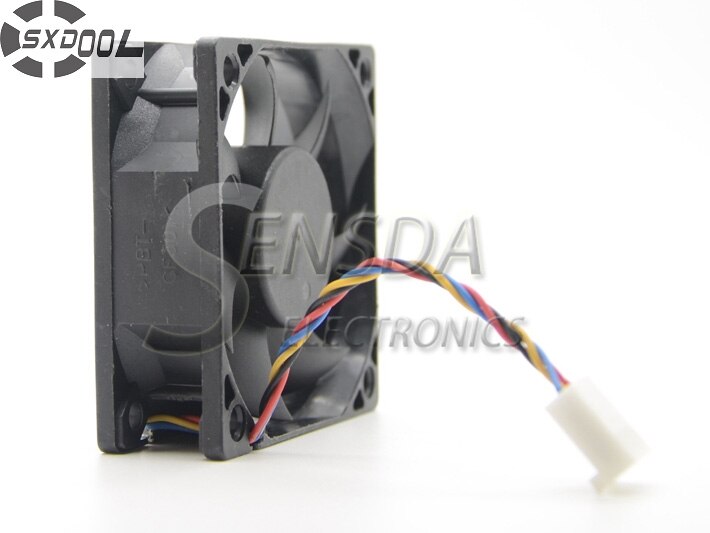 SuperRed 60x60x12mm 12V DC 0.30A 4-Wire Axial Cooling Fan