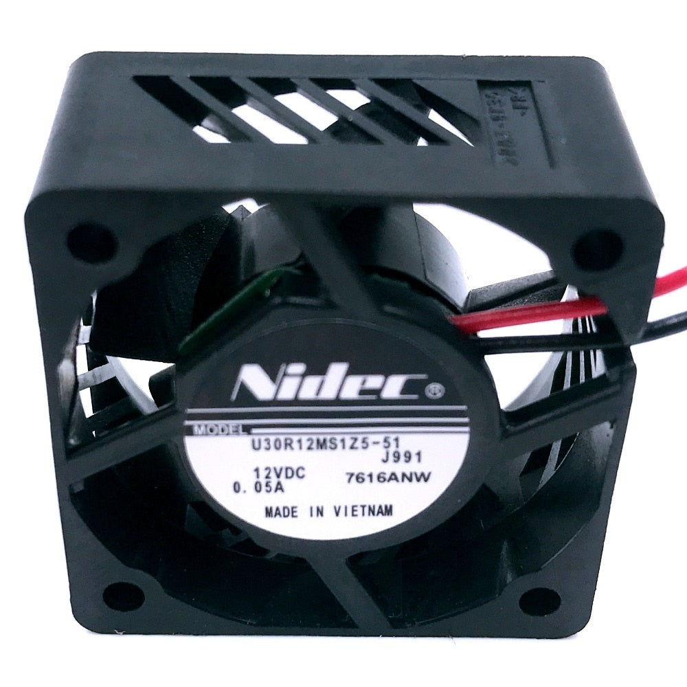 Nidec U30R12MS1Z5-51 12V DC 30x30x15mm Brushless Cooling Fan