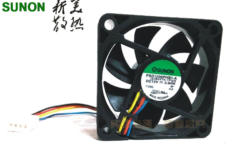 SUNON PSD1206PHB1-A 60x60x15mm 12V DC Axial Cooling Fan