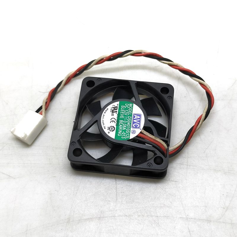 AVC DS04010S12L 40x40x10mm 12V DC Industrial Cooling Fan