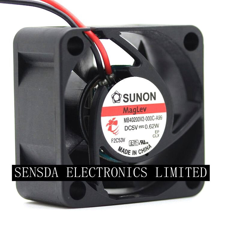 SUNON mb40200v2-000c-a99 40x40x20mm 5V DC Axial Cooling Fan