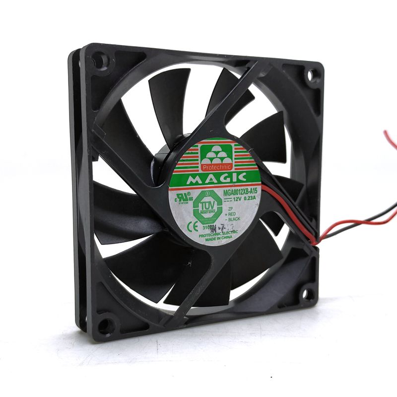 MGA8012XB-A15 80x80x15mm 12V DC Axial Cooling Fan