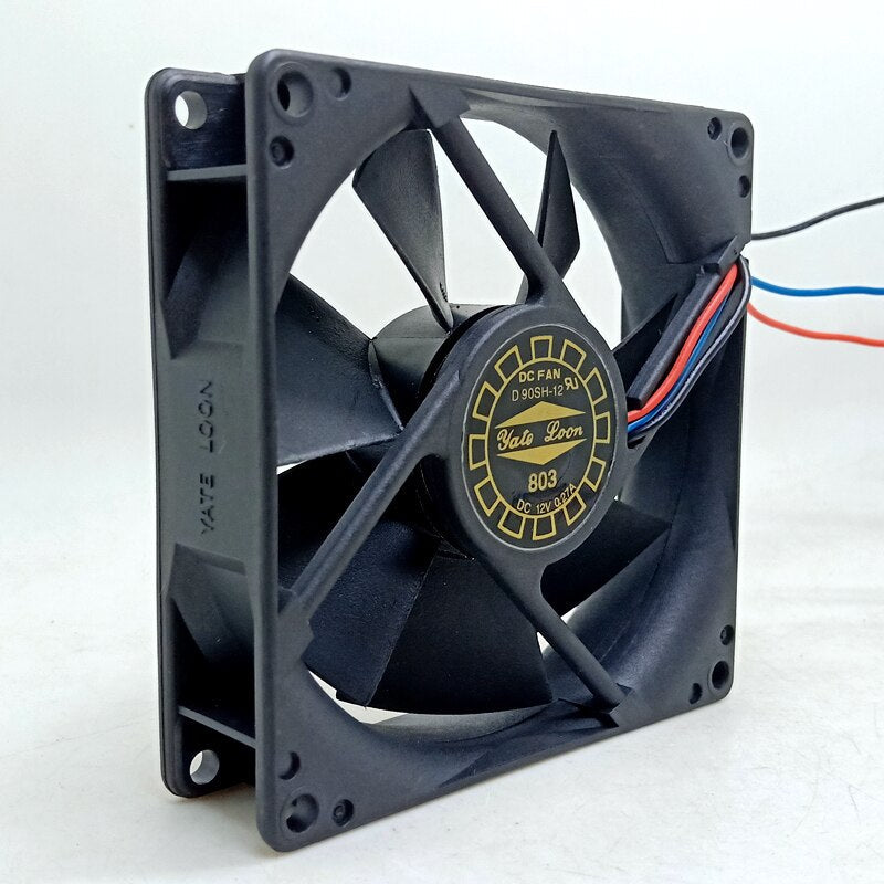 D90SH 12V DC Axial Cooling Fan