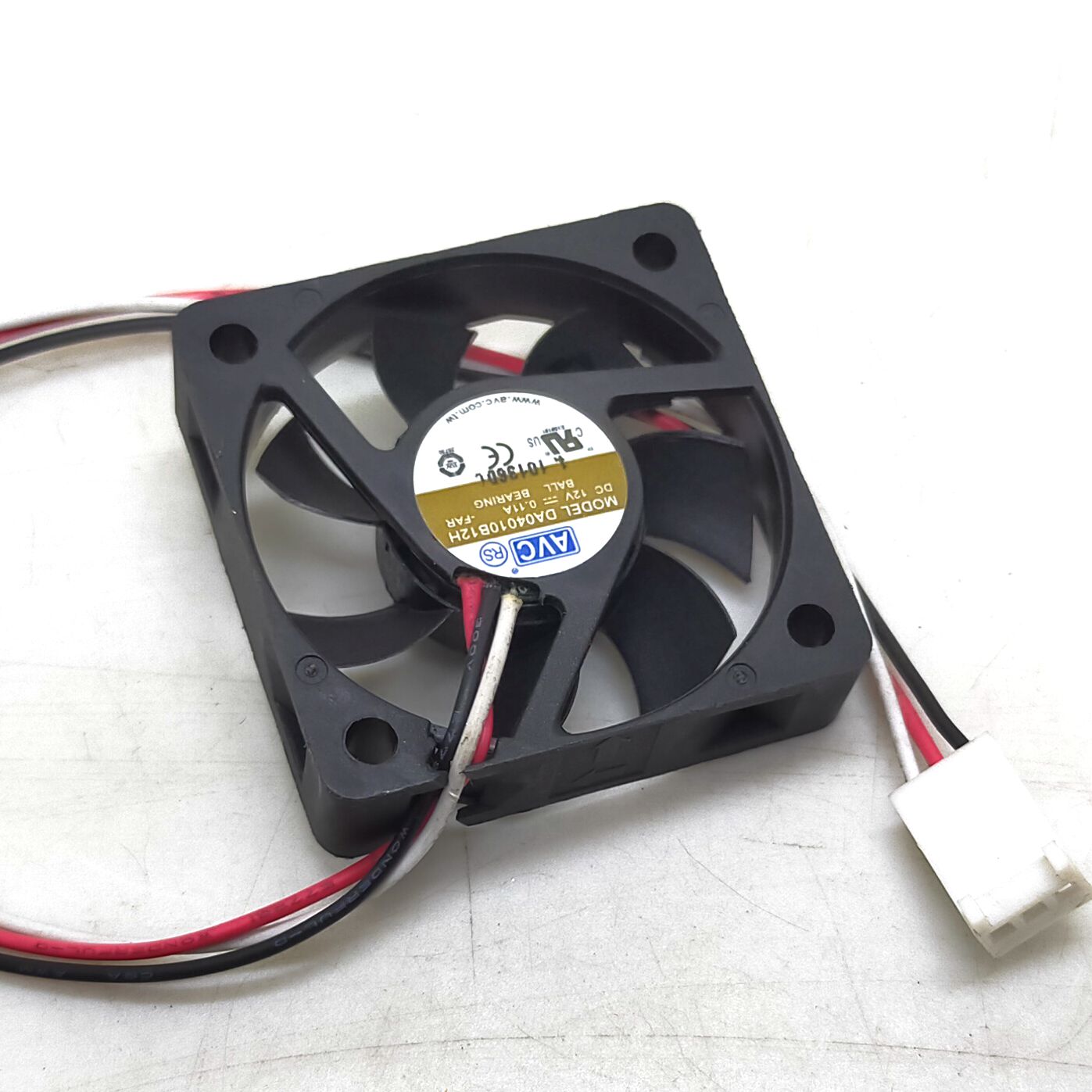 AVC DA04010B12H 40x40x10mm 12V DC Industrial Cooling Fan