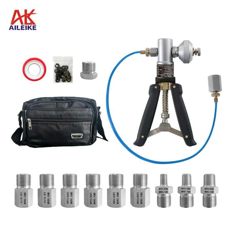 AILEIKE101SA Pneumatic Source Instrument Hand Test Pump for Marine Pressure Calibrator 0~30psi Calibration