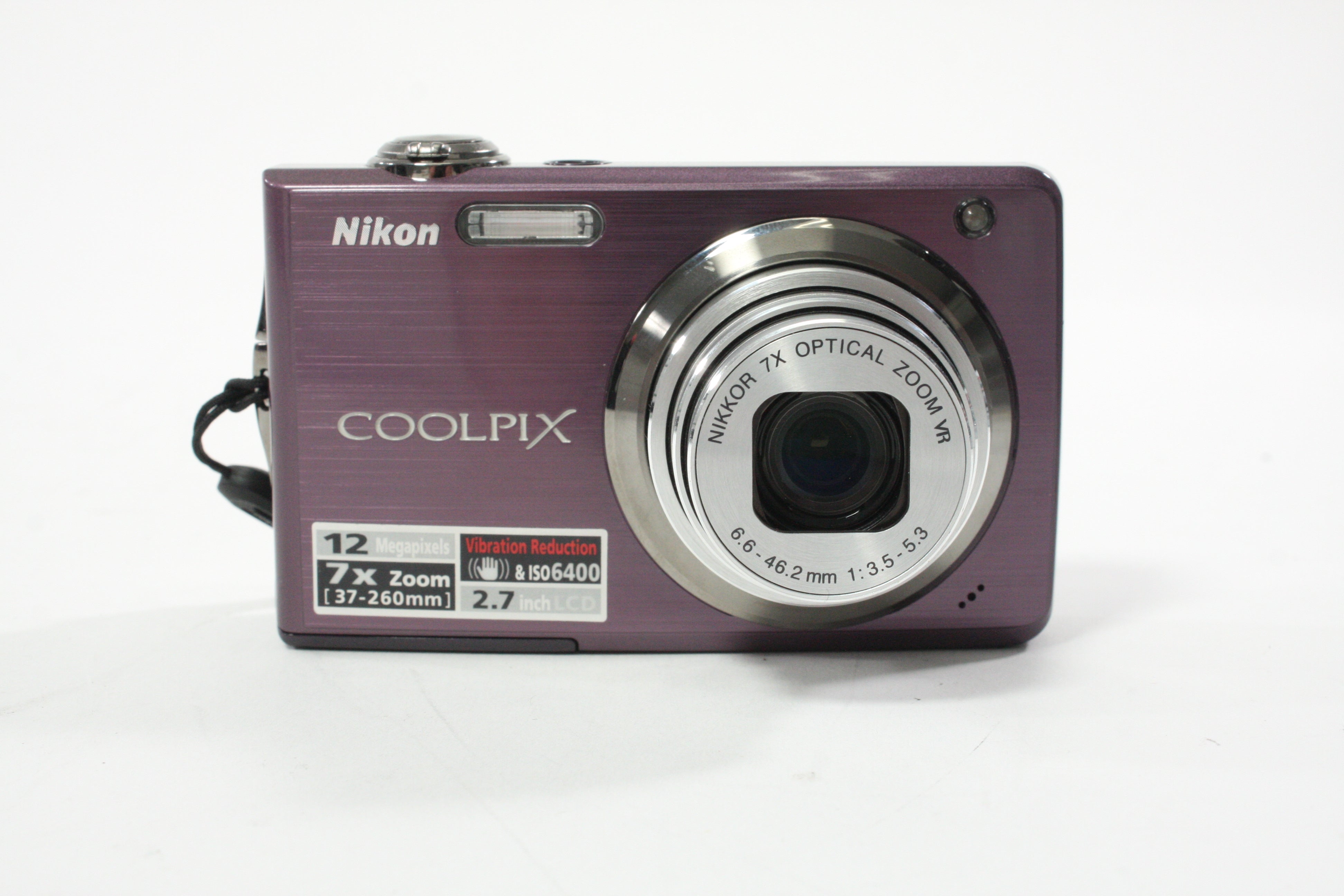 Nikon Coolpix S630 Digital Point-and-Shoot 7x Zoom 12.0mp (Purple)