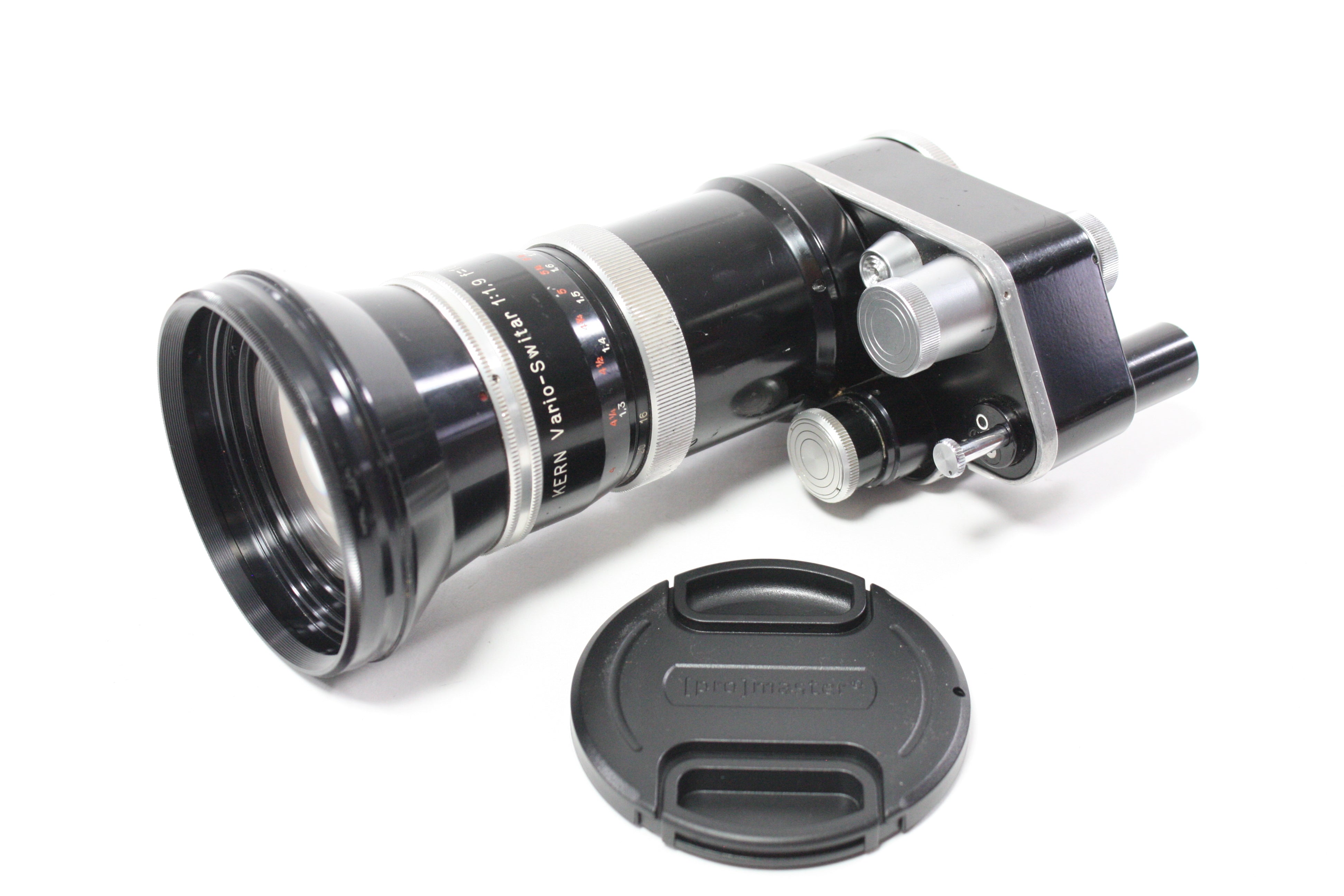 Kern 16-100mm f/1.9 Vario-Switar Poe Bolex H16RX Lens for C Mount AS-IS