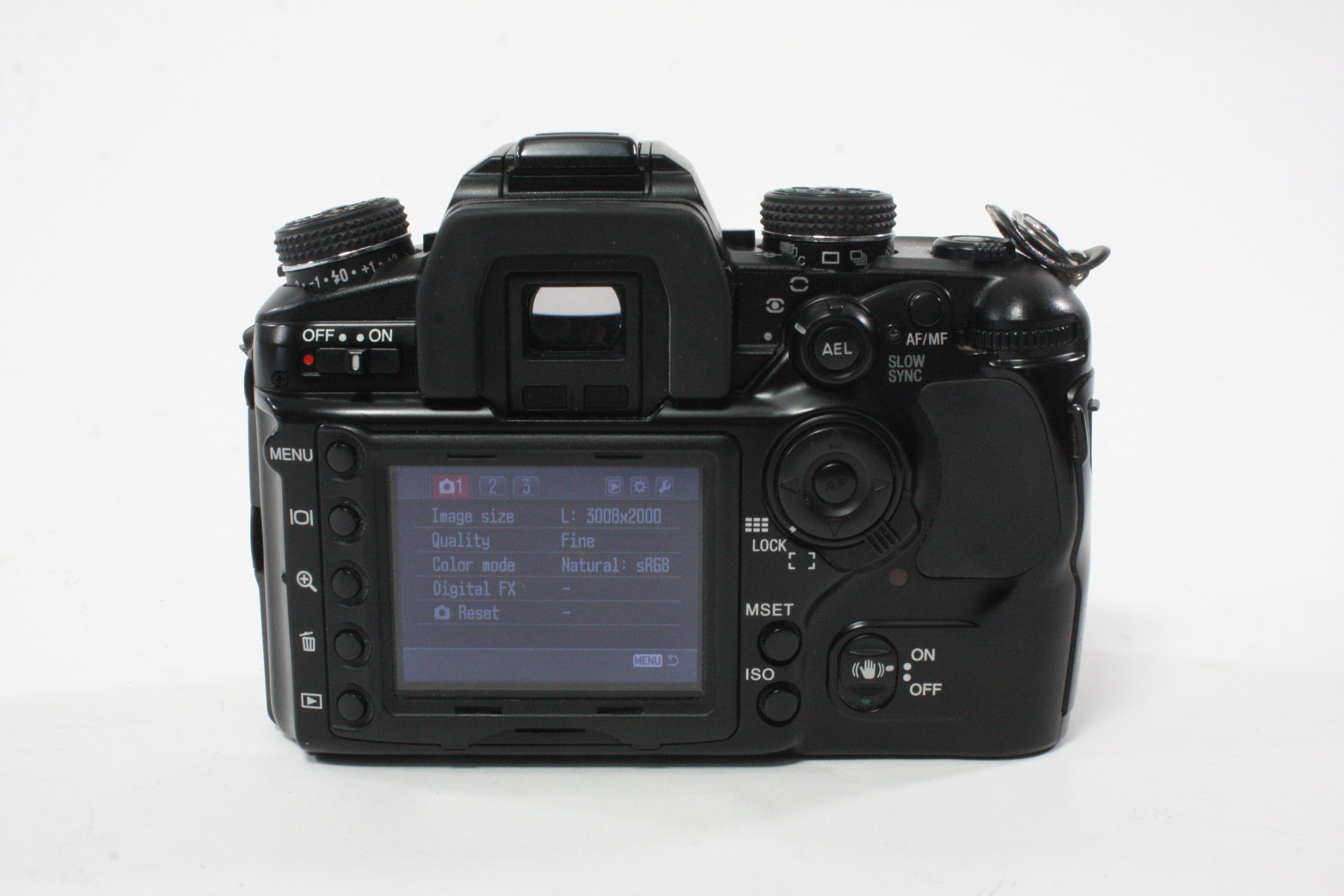 Konica Minolta Maxxum 7D with YC-7D Motion Drive