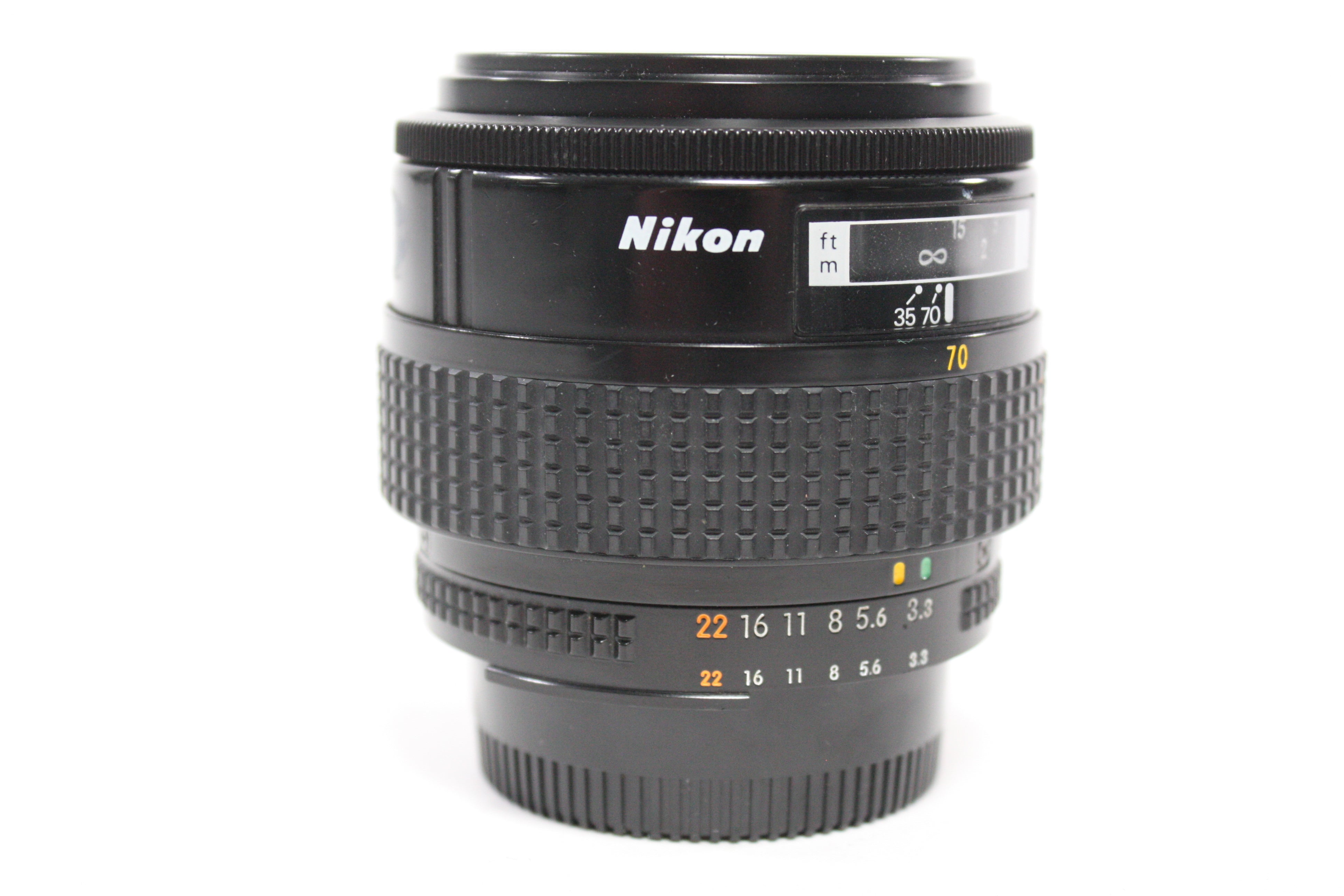 Nikon 35-70mm f/3.3-4.5 AF Nikkor Lens for F Mount
