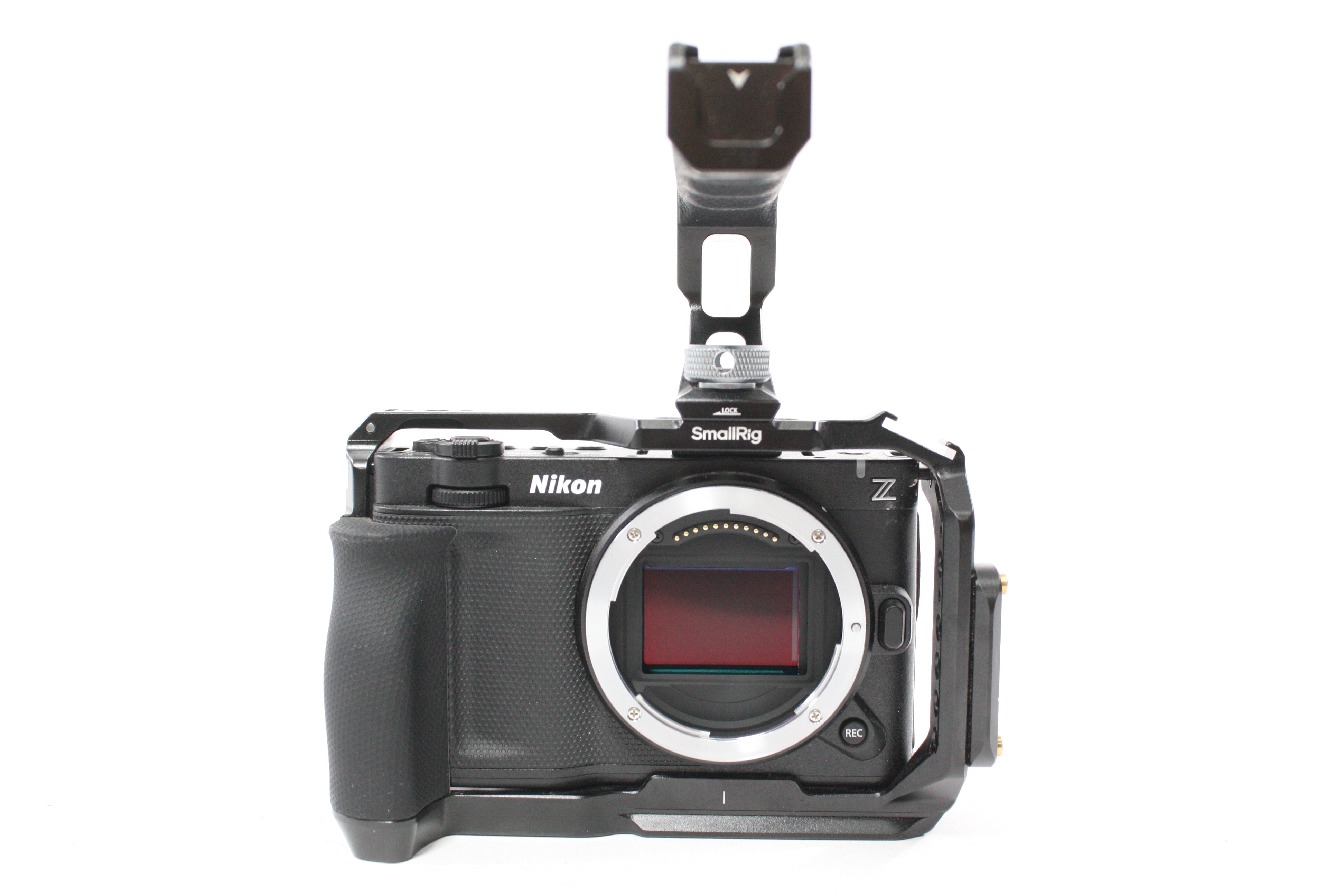 Nikon ZR Digital Mirrorless Camera Body with SmallRig Cage, Top, and Side Grip With Shutter Count 152