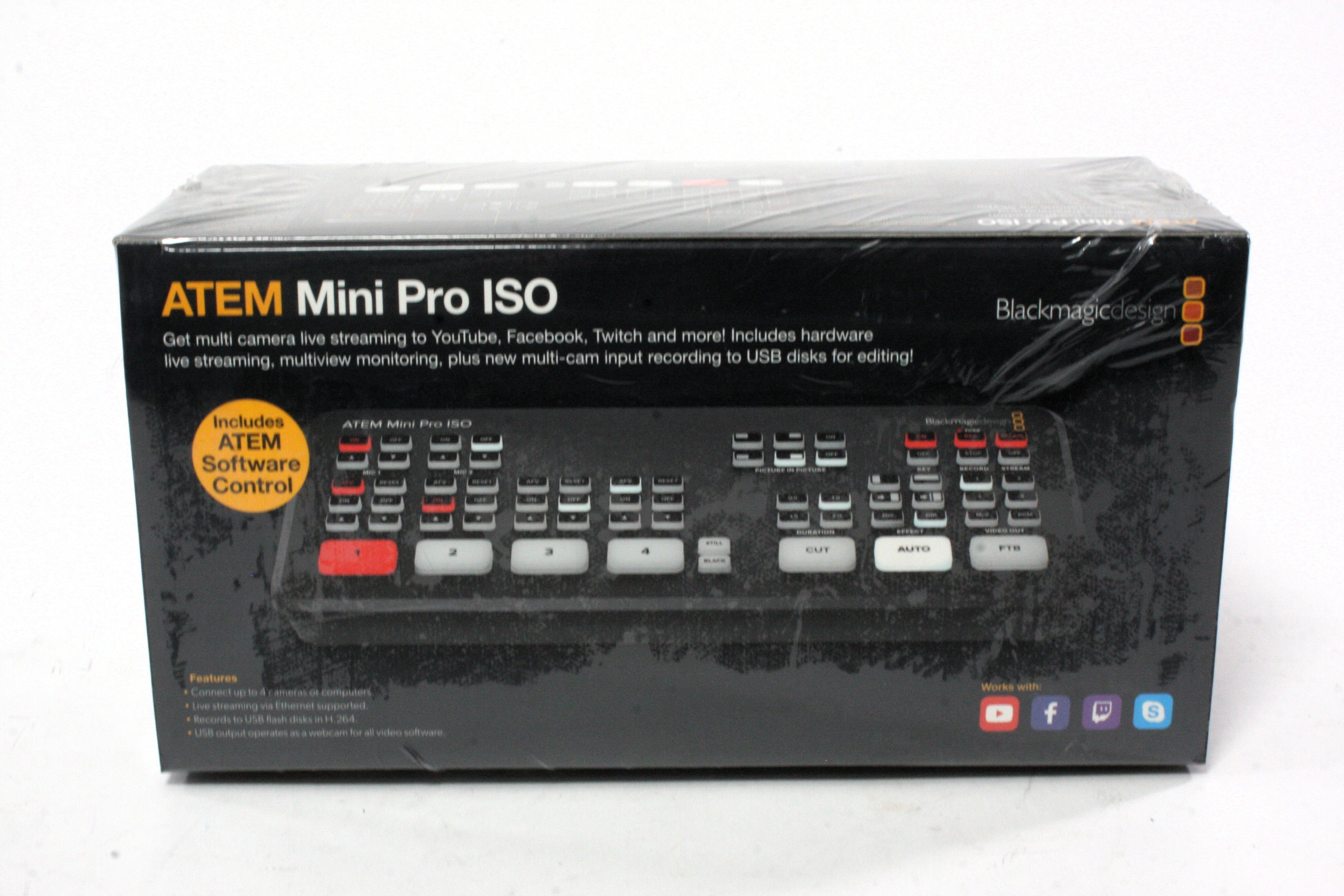 BlackMagic ATEM Mini Pro ISO UNOPENED