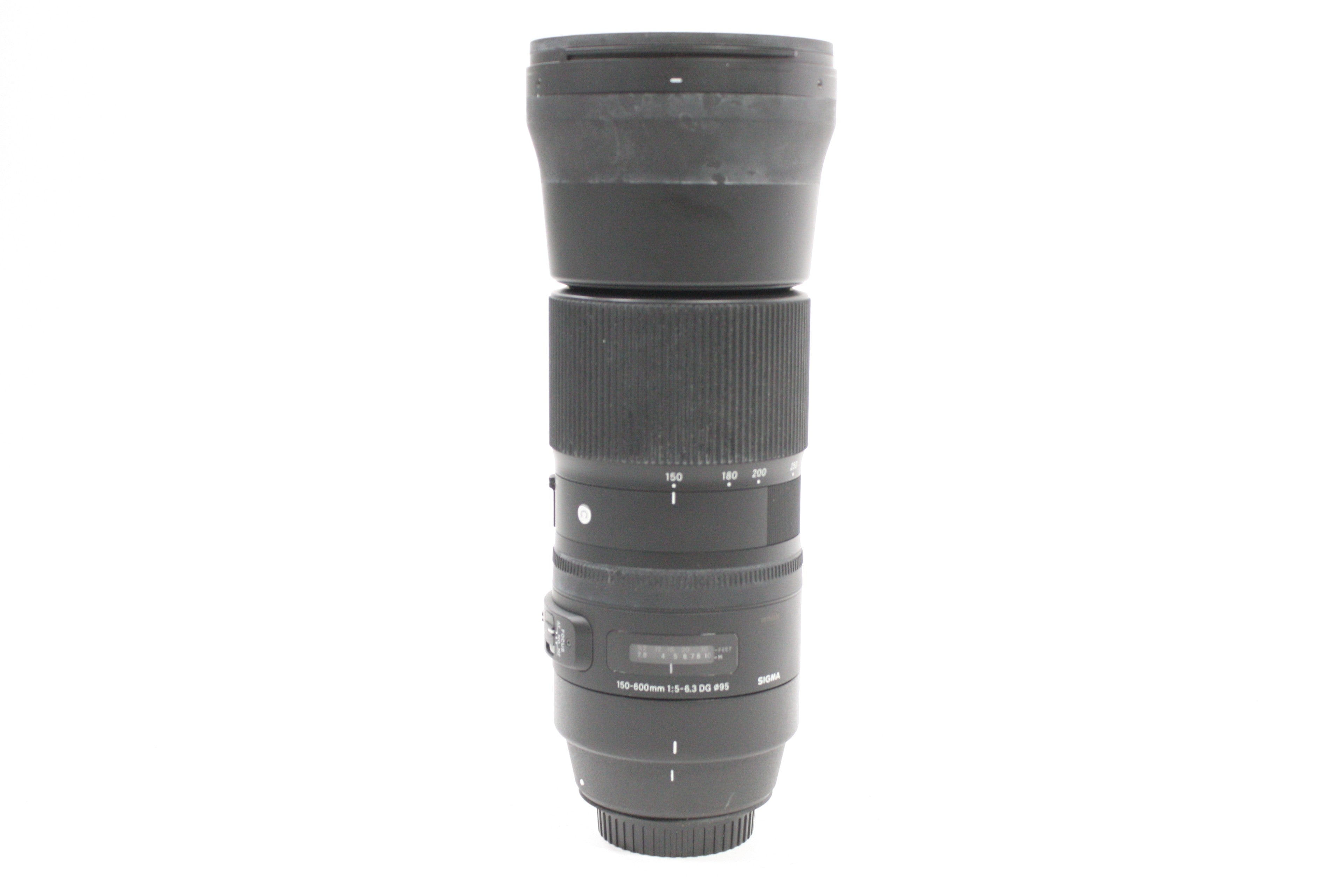 Sigma 150-600mm f/5-6.3 DG C Lens for Canon EF Mount