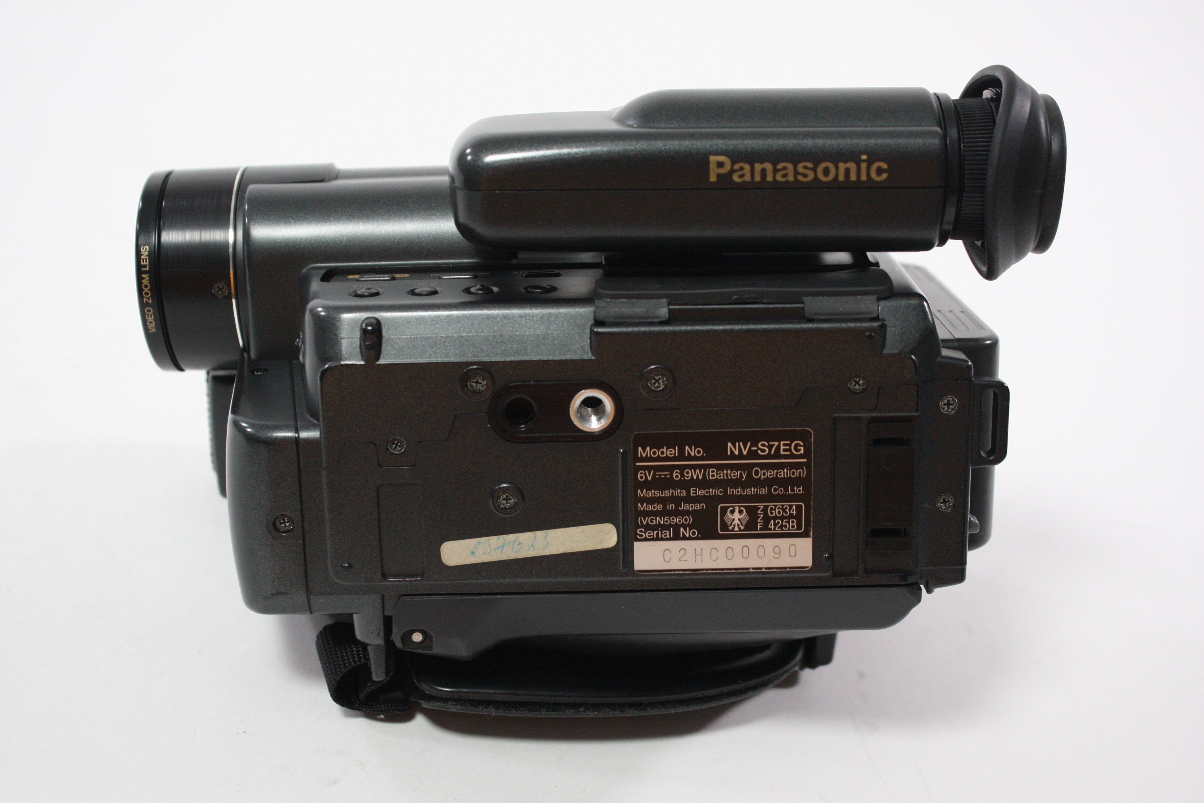 Panasonic Palmcorder S-VHS-C NV-S7EG Camcorder