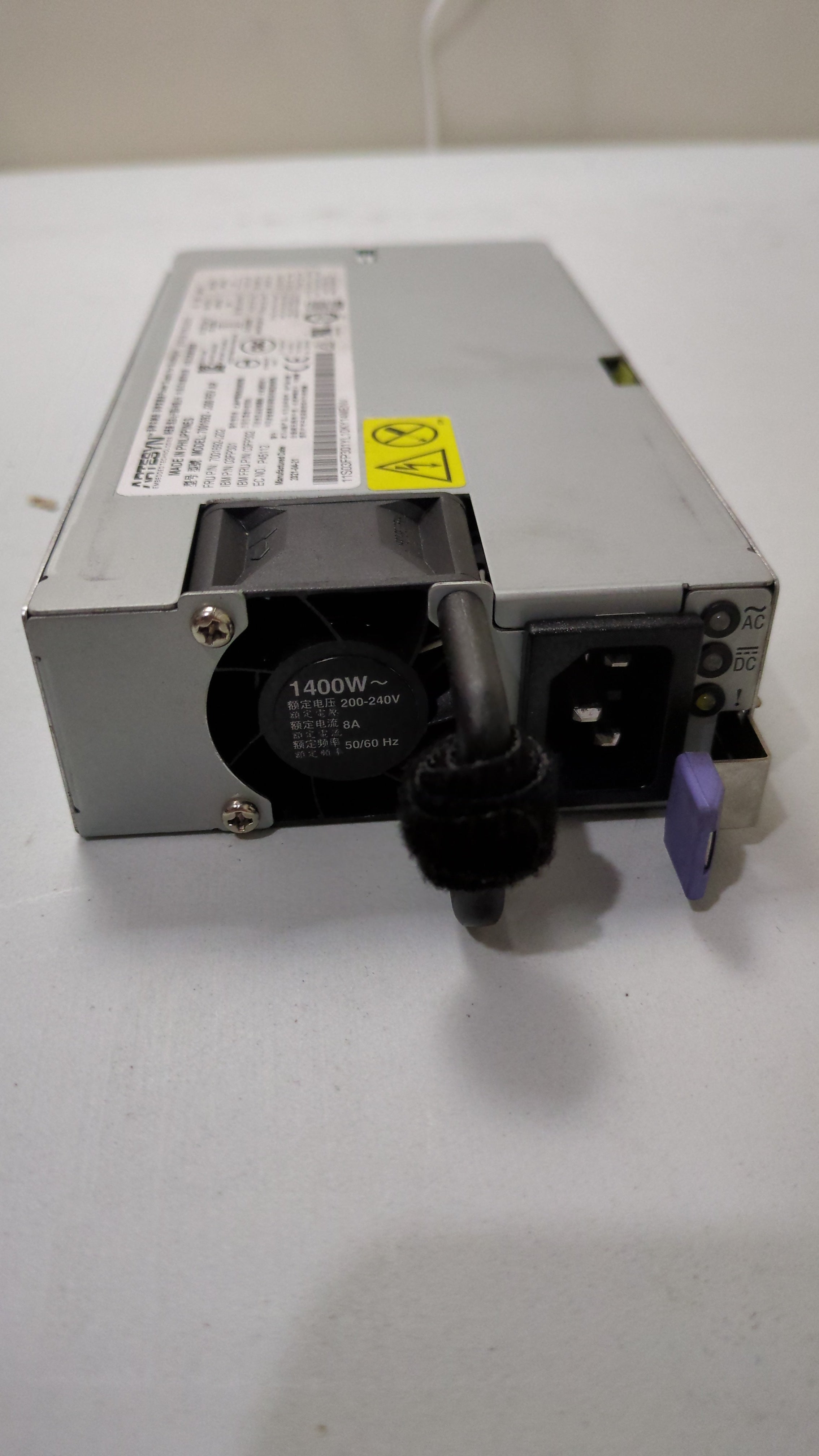 IBM 1400W POWER SUPPLY FOR POWER SERIES 03FP302 7001692-J202 03FP301
