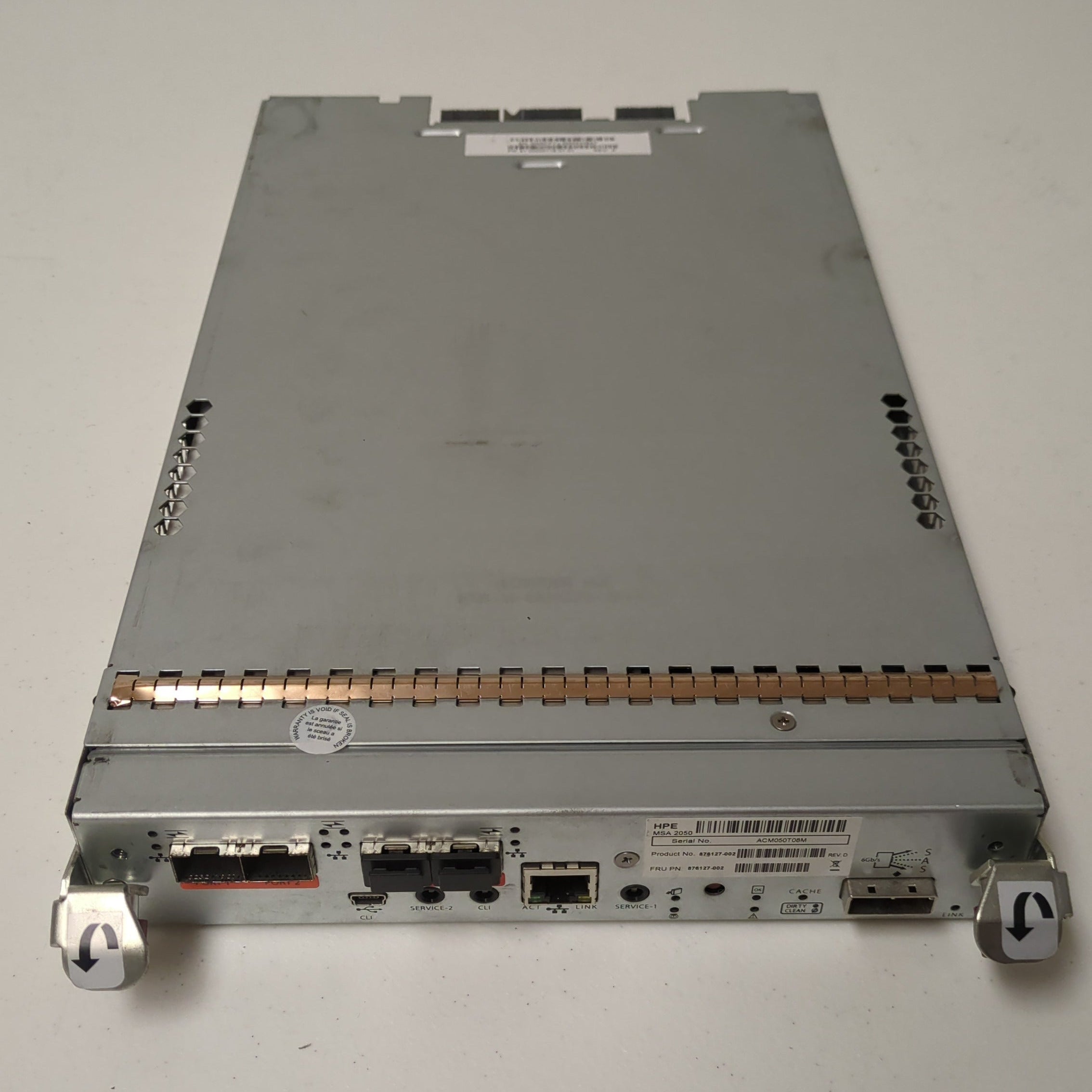 HPE MSA 2050 SAN Controller 876127-002 / 81-00000118-01-01
