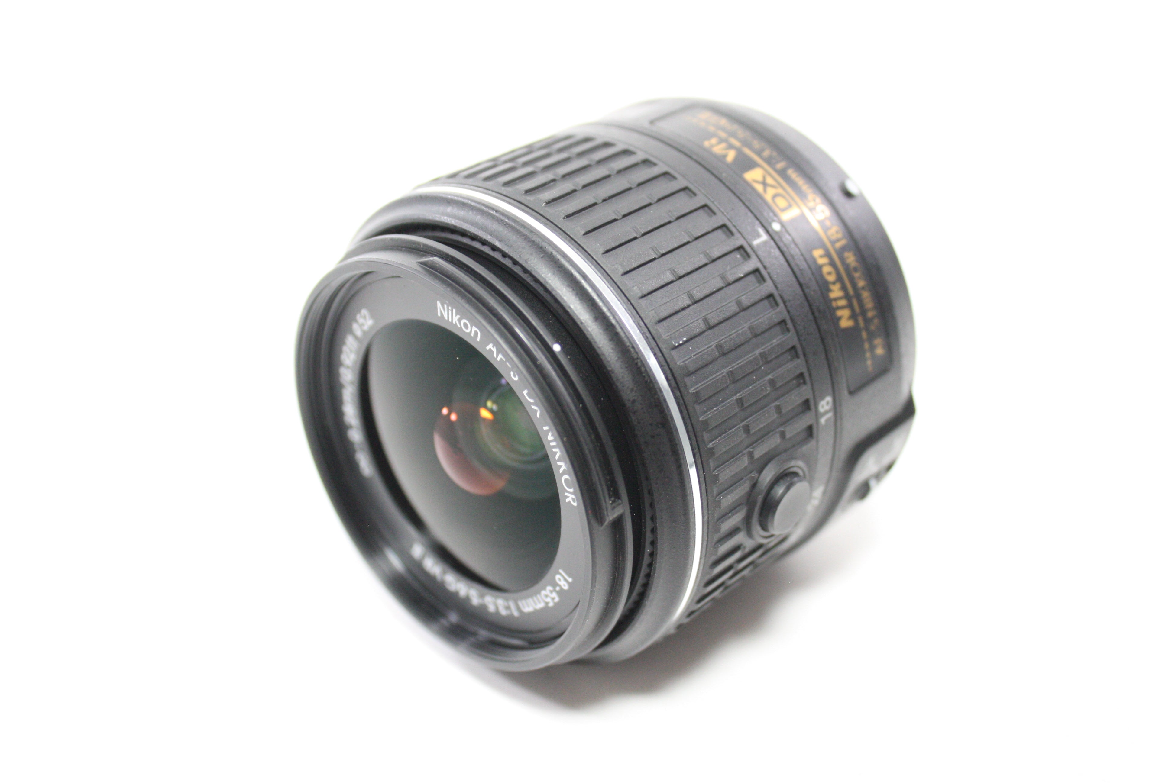 Nikon 18-55mm f/3.5-5.6 G II DX VR AF-S Nikkor Lens for F Mount